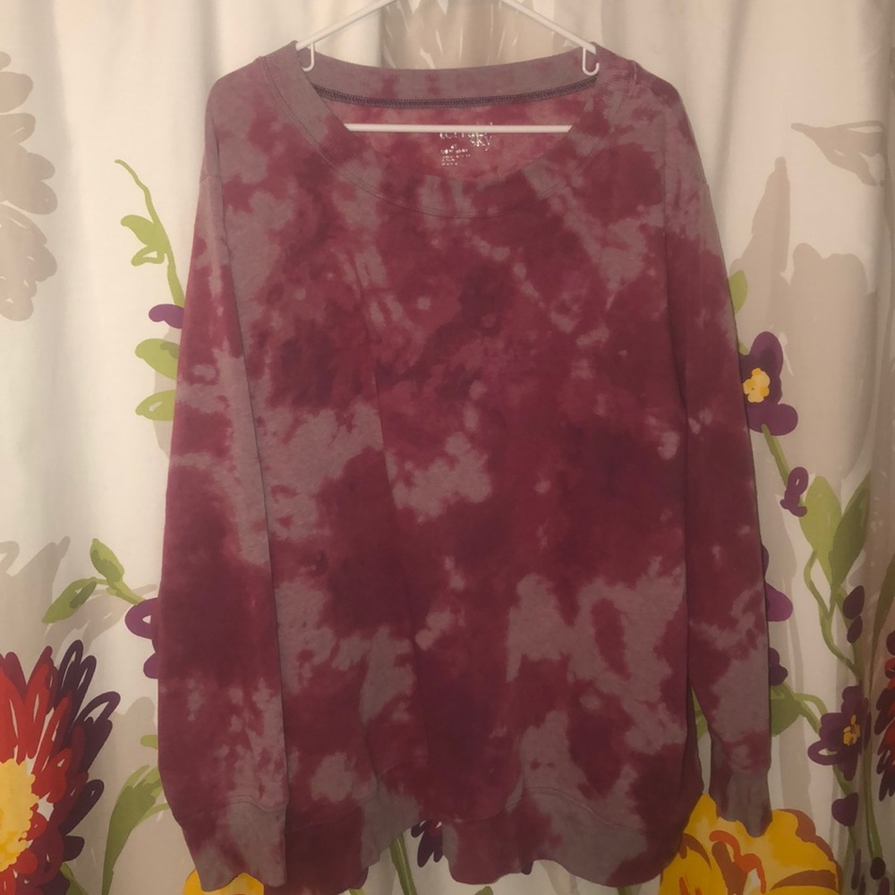 Tie dye crewneck